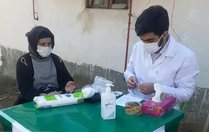 ارائه خدمات پزشکی رایگان دانشجویان گیلانی در روستای لیل و دشت