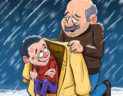 کاریکاتور/ مهربان باشیم