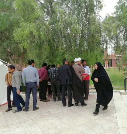 کمپین اهدای عضو در دانشگاه علوم پزشکی بم برگزار شد