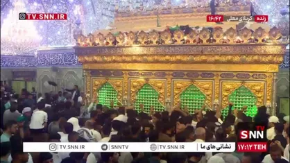 موج زوار کربلا در روز زیارتی امام حسین(ع) در عید قربان