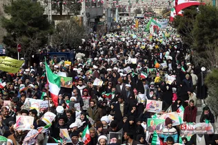 راهپیمایی 22 بهمن قم