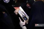 وداع با پیکر شهید مدافع حرم عین‌الله مصطفایی