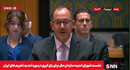 نماینده الجزایر: بازگشت تحریم&zwnj;ها علیه ایران تلاش&zwnj;های دیپلماتیک قبلی را زیر سوال می&zwnj;برد + فیلم
