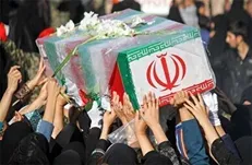 پیکر ۲ شهید جنگ رمضان در شرق گلستان تشییع شد