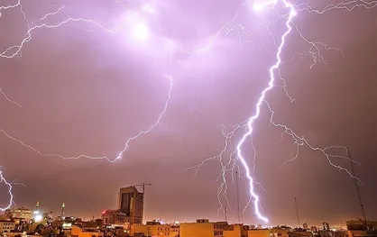 هشدار تشدید فعالیت سامانه بارشی در گلستان / باران و رعدوبرق در ۸ استان