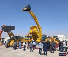بیل هیدرولیکی ۳۷ تن شرکت هپکو اراک رونمایی شد / محصولی با استاندارد جهانی و تکنولوژی داخلی