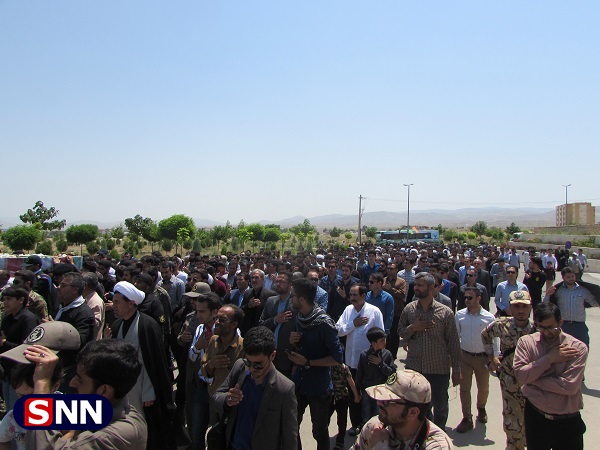 شهید گمنام در دانشگاه بجنورد