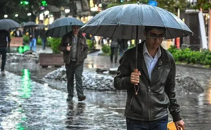 بارش باران در ۲۴ استان تا یکشنبه / دما ۸ درجه کم می&zwnj;شود