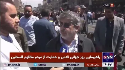 محمدرضا طاهری: مردم به میدان آمدند تا بگویند ادامه&zwnj;دهنده راه شهدای قدس هستند
