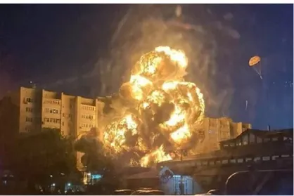 ۱۳ کشته در حادثه سقوط جنگنده روسی