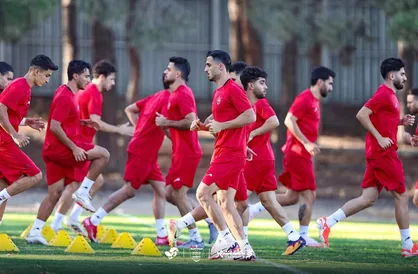 برگزاری آخرین تمرین پرسپولیس پیش از مصاف با فولاد خوزستان