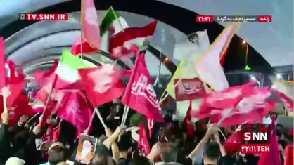 اهتزاز پرچم&zwnj;های &laquo;یا لثارات الحسین&raquo; در مسیر دلدادگی نجف تا کربلا