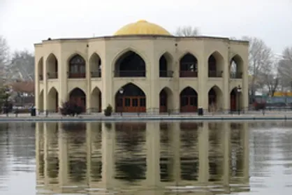 صبح زمستانی در پارک ائل گلی تبریز +عکس