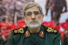 قدردانی سردار قاآنی از مقاومت فلسطین دربرابر جنایات صهیونیست‌ها