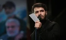 مداحی عربی میثم مطیعی در جمع شیعیان عراق در حسینیه داوودالعاشور