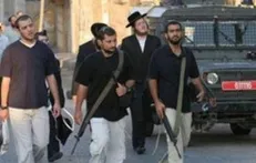 حمله شهرک‌نشینان به مناطق فلسطینی نشین در نابلس