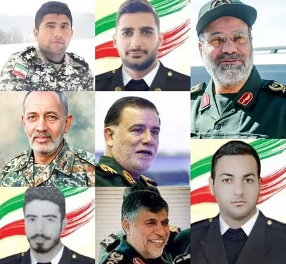 نظامیانی که در سال ۱۴۰۳ به خیل شهدا پیوستند