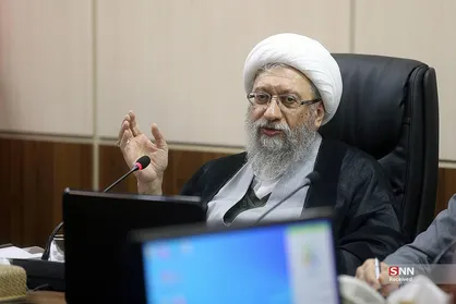 دیدار جمعی از فعالان اقتصادی بخش خصوصی، تولیدکنندگان و کارآفرینان با آیت الله آملی لاریجانی