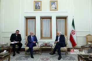دیدار ظریف با معاون آسیای وزات خارجه ونزوئلا 