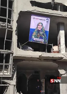 شهادت مادر ۹۹ ساله شهید دفاع مقدس در بمباران هوایی آمریکا و اسرائیل در غرب تهران