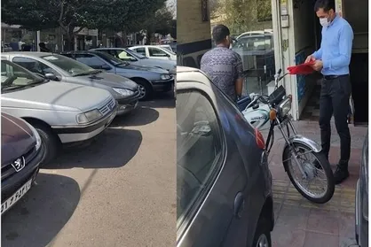 اخطار به ۴۰ واحد خرید و فروش خودرو