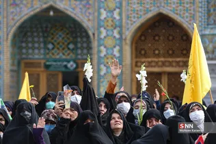 مراسم نمادین استقبال از ورود کاروان حضرت معصومه(س) به قم