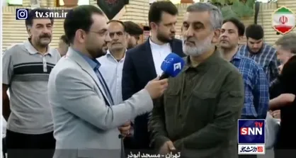 سردار حاجی زاده: انتخابات کار واجبی است و باید در ساعات ابتدایی انجام شود، امروز رای دادن برای ایجاد اقتدار کشور کار ساده ای است