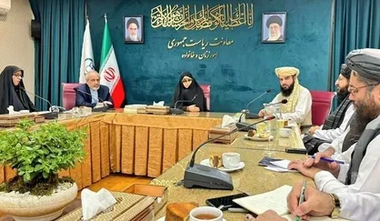 توسعه همکاری&zwnj;های دوجانبه؛ محور دیدار وزیر بهداشت طالبان با خزعلی