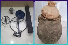 کشف اشیای ۵ هزار ساله در داراب فارس