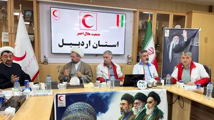 مشارکت ۱۸ تیم هلال احمر اردبیل در امداد رسانی جنگ اخیر