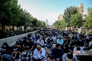 مراسم دعای عرفه در شهر تهران
