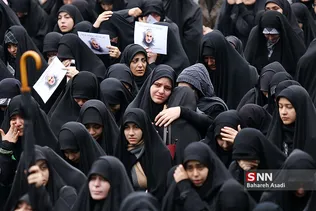 سوگواری شهادت سردار سلیمانی در دانشگاه تهران