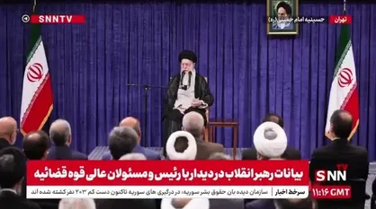 رهبر انقلاب: در جنگ هم زدن هست هم خوردن ولی دست&zwnj;مان پر است