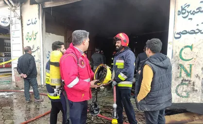آتش&zwnj;سوزی شهرکرد مهار شد