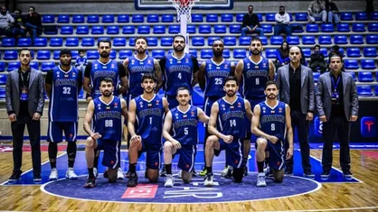 شکست شهرداری گرگان مقابل الریاضی لبنان در سوپر لیگ بسکتبال غرب آسیا