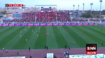خلاصه بازی دیدار پرسپولیس برابر صنعت نفت آبادان در چارچوب هفته هشتم لیگ برتر فوتبال
