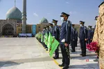 صبحگاه مشترک نیرو‌های مسلح در مسجد جمکران