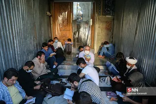 مراسم دعای عرفه در حرم حضرت معصومه (س)