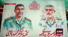 تصاویر دیده نشده از شهیدان محمود باقری و حاجی‌زاده در رزمایش پیامبر اعظم ۱۵ + فیلم