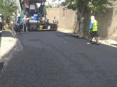 آسفالت ۴۶ هزار و ۷۰۰ مترمربع از معابر شهری خمین انجام شد