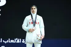 دبل برنز برای زهرا حسینی در بازی‌های آسیایی جوانان| درخشش دختر دهه هشتادی در بحرین+ فیلم