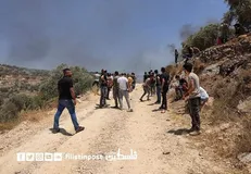 تجمع‌ گسترده در کرانه باختری علیه صهیونیست‌ها/ ۱۵ فلسطینی زخمی شدند