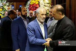 مراسم ختم والده کاظم جلالی