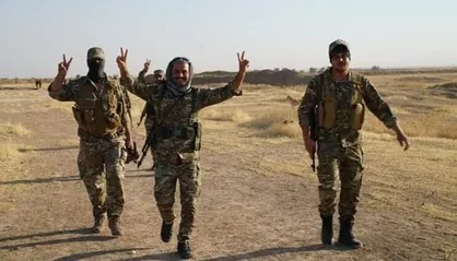 انهدام زرادخانه داعش در شرق عراق توسط الحشد الشعبی