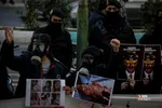 تجمع  دانشجویان مقابل سفارت آلمان