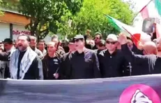 حضور احمد دنیامالی وزیر ورزش در مراسم تشییع رهبر شهید انقلاب