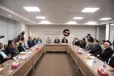 حضور دکتر سید حمید سجادی درنشست سرمایه گذاران و کار آفرینان کیش در حمایت از تیم ملی فوتبال