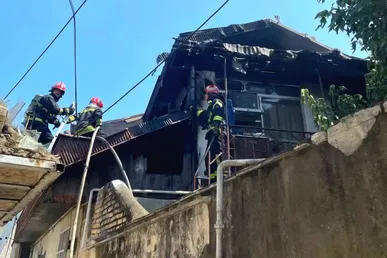 انفجار بنزین در منزل مسکونی مهاباد/ ۸ نفر مصدوم شدند