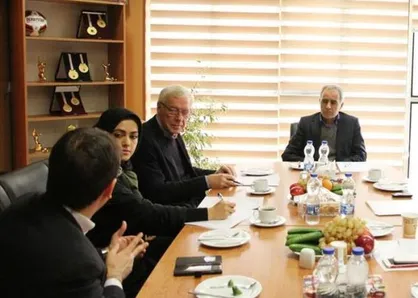 &rlm; دیدار مشاور برنامه ریزی فیفا با رئیس سازمان لیگ