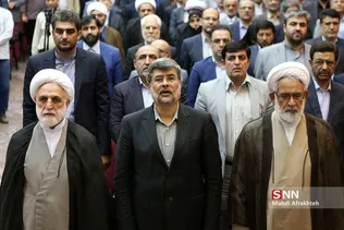 مراسم تودیع و معارفه رئیس جدید دادگستری استان تهران
